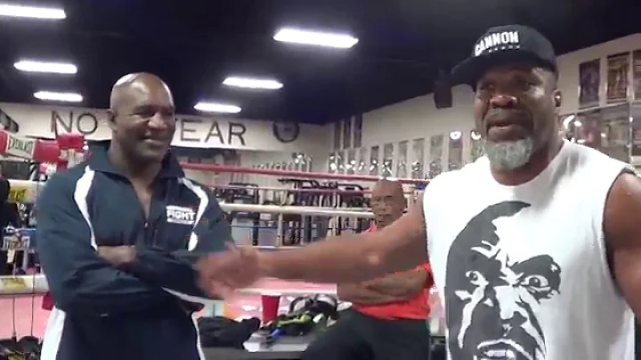 Shannon Briggs & Evander Holyfield inspirational s...