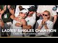 Heartwarming scenes as Linda Noskova celebrates! | Championship Winning Moment | Wimbledon 2026