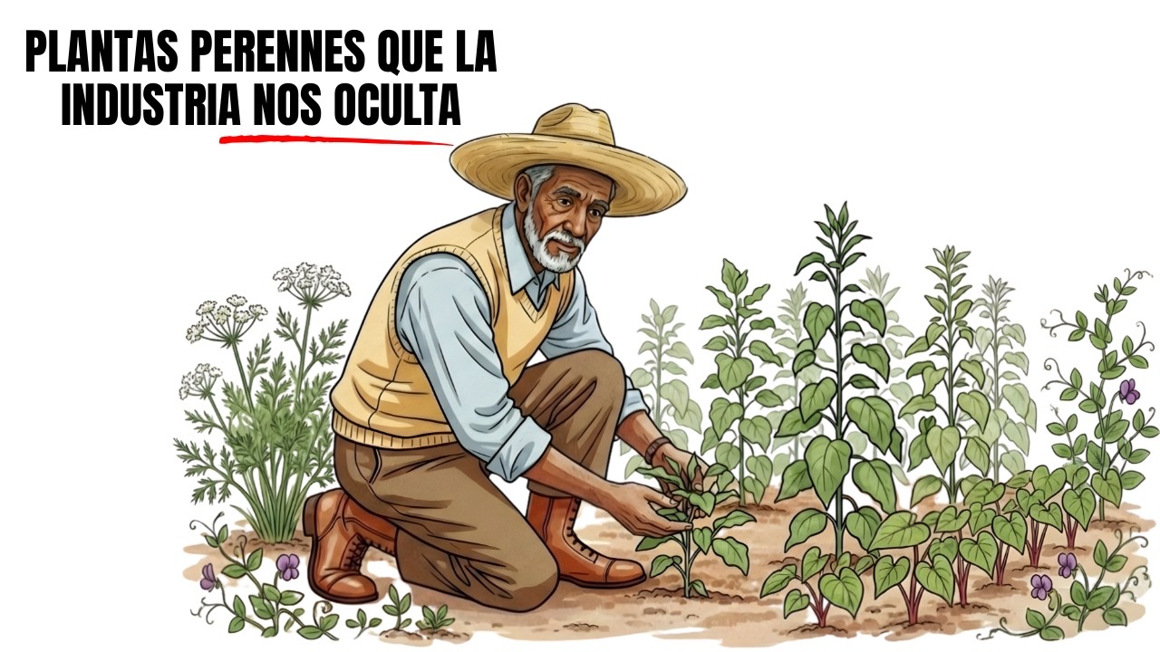Planta una vez y estas plantas te alimentarán para siempre (la industria lo oculta)