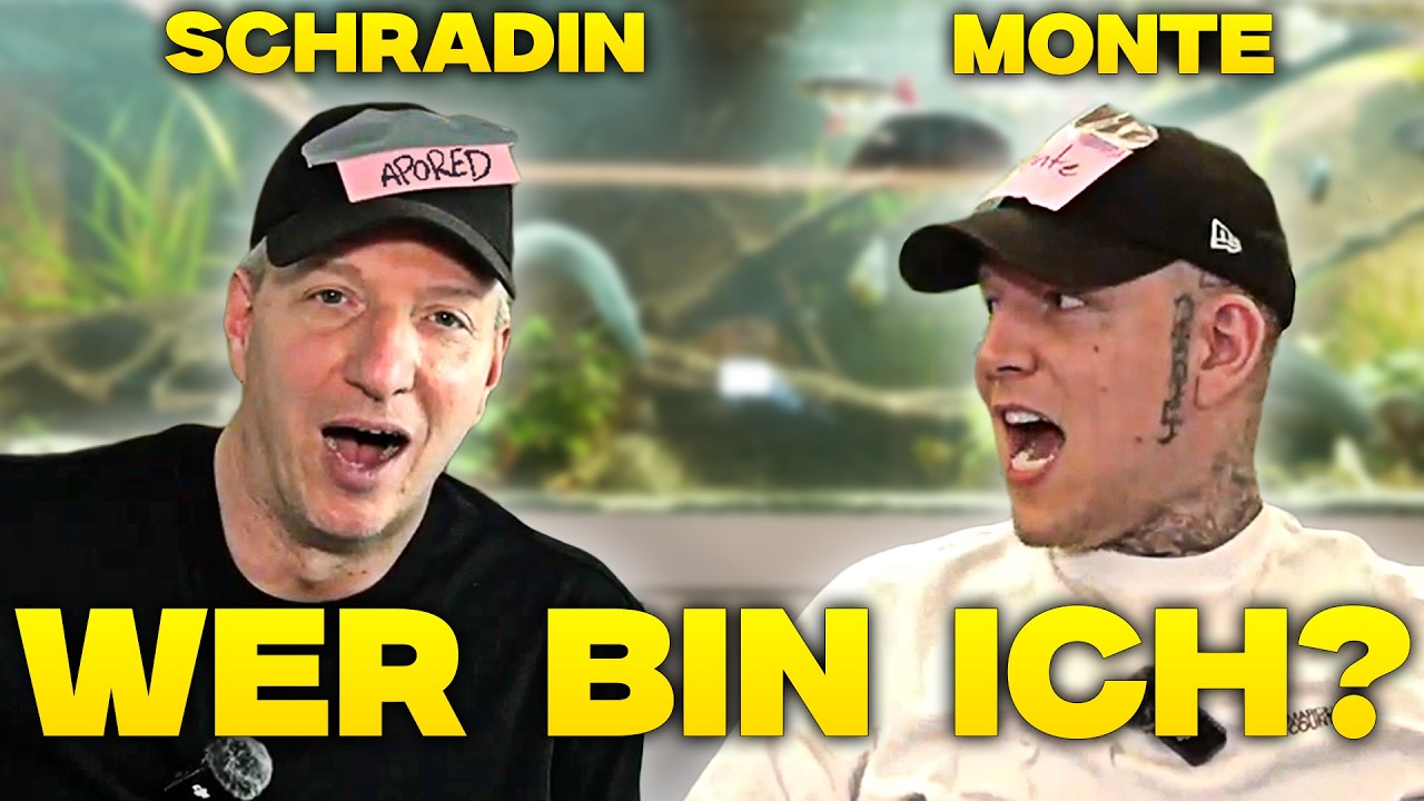 MONTE & SCHRADIN spielen WER BIN ICH❓ das große RENTNERDUELL💀 bei wem KRACHT es MEHR⁉️🤣