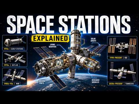 Every Space Station Type Explained: Salyut, Skylab, Mir, ISS, Tiangong & More