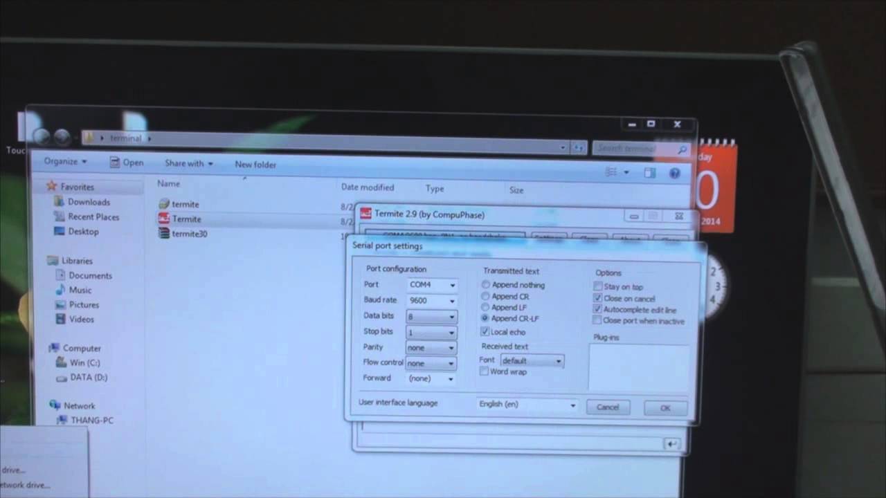 Send command YouTube