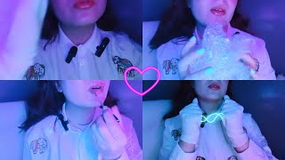 ASMR~Latex Eldivenle Yüzüne Masaj Yaparak Hemen Uykuya Geçmene Yardımcı Oluyorum~ #asmr #türkçeasmr
