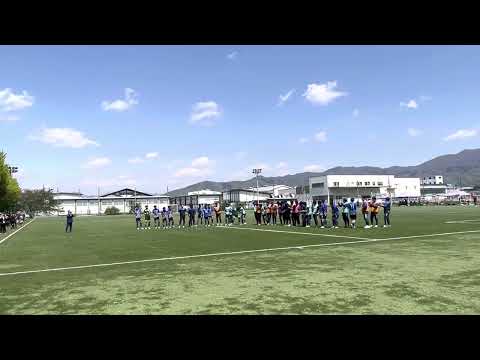 2023年プリンスリーグ第4節　モンテディオ山形ユースvs東北学院　BLUE is
