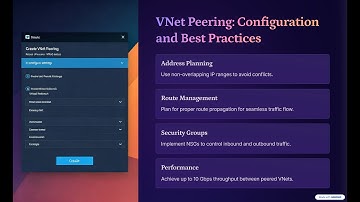 Azure & Azure Devops | creation of  Vnet Peering in Azure | session 39 |