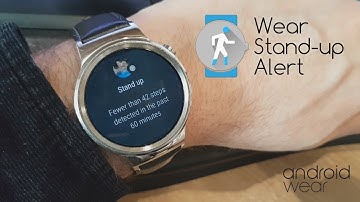 Smart Stand up reminder for Wear OS (and Android Wear 2.x / 1.x)