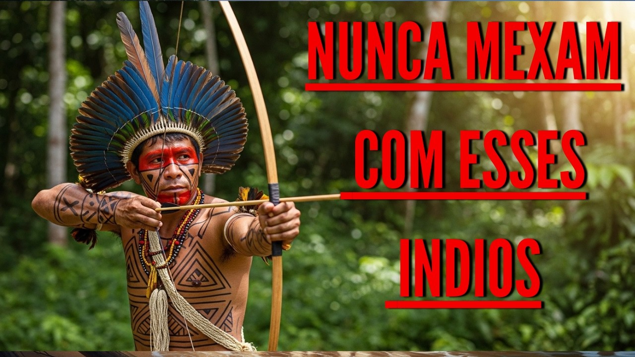 Por Dentro da Floresta: A Vida dos Últimos Índios Isolados da Amazônia (Recostrução por IA)