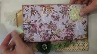 Paris-Themed Altered File Folders with Journal and Tags