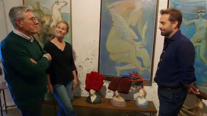 Alfie Boe visits an art studio in Italy!