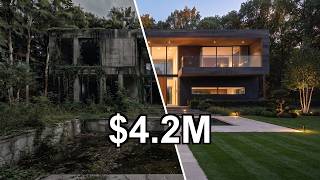 Abandoned Stone Villa → Luxury Mansion TIMELAPSE | Before & After + Full Room Tour