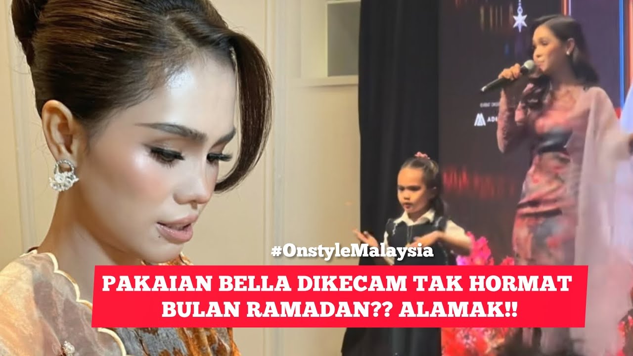 PAKAIAN BELLA DIKRITIK TERUK TAK HORMAT BULAN RAMADAN??😱😱