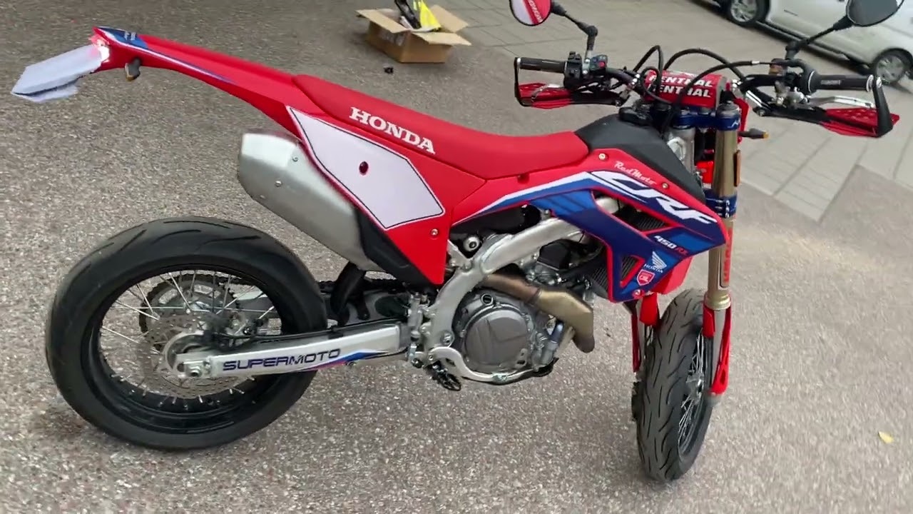 Supermotard Honda CRF450RX Redmoto