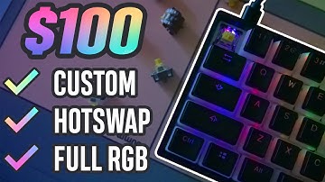 $100 CUSTOM Mechanical Keyboard - NO SOLDERING!