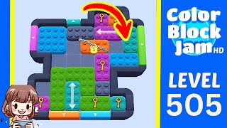 Color Block Jam Level 505 Solution Walkthrough
