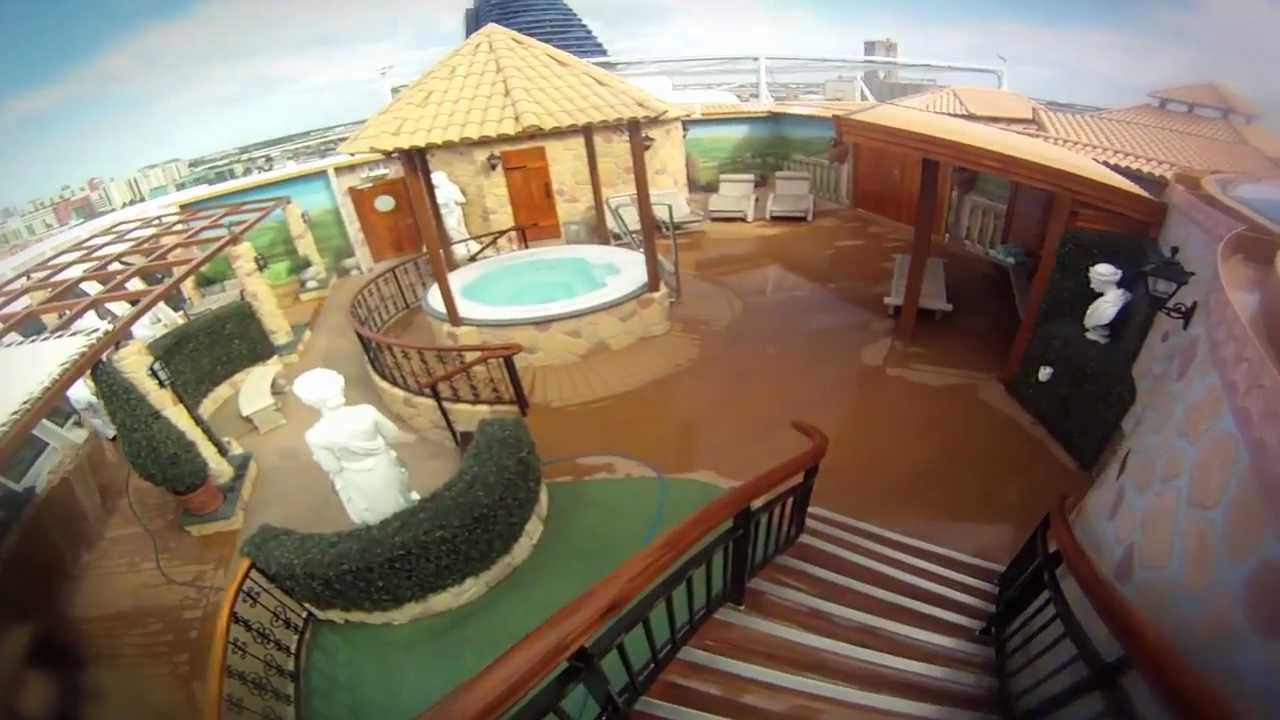 Norwegian Cruise Line Garden Villa Suite YouTube