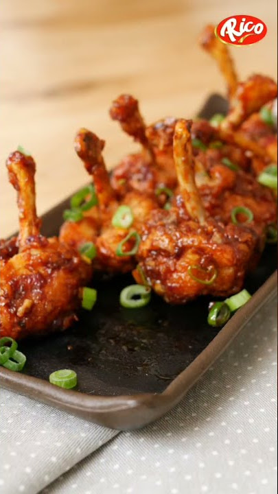 The Best Chicken Lollipops Ever