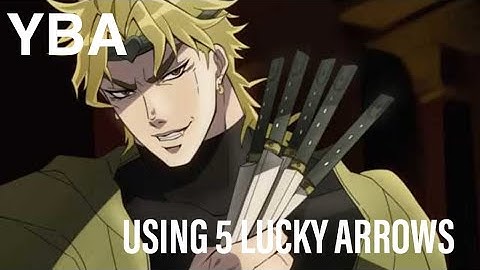[YBA] Using 5 LUCKY Arrows (Codes)