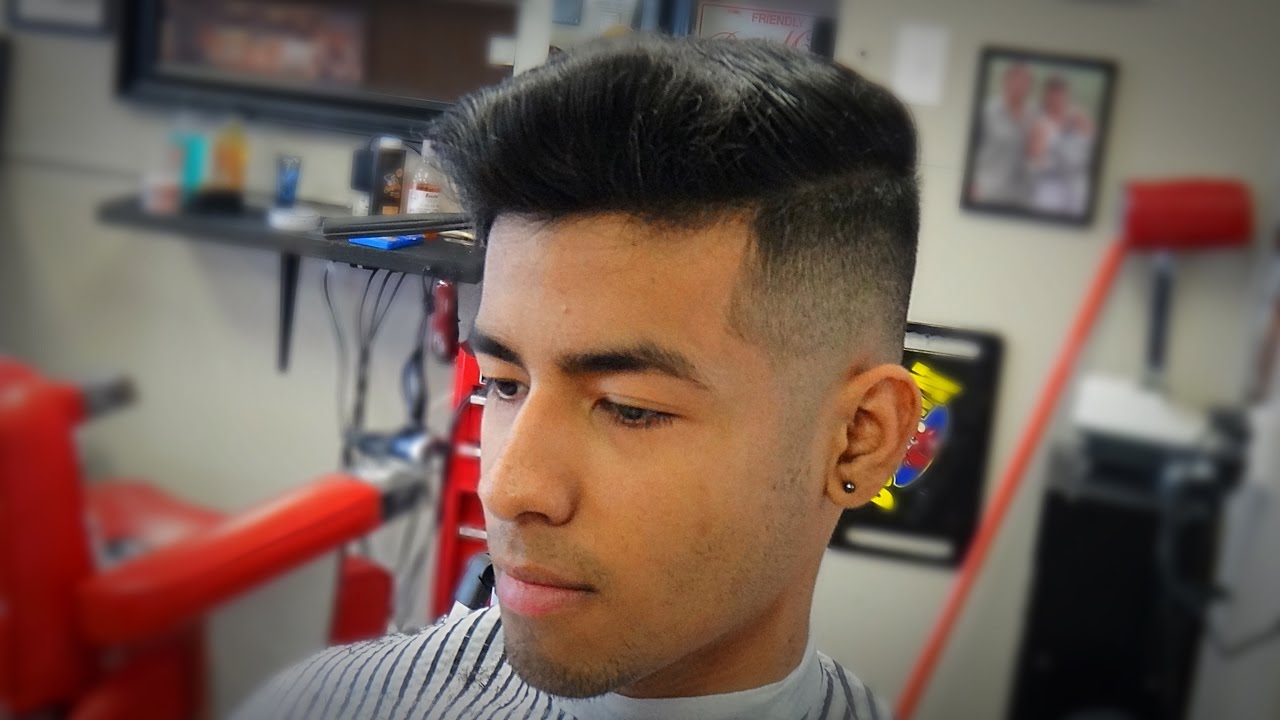 undercut hairstyle in spanish