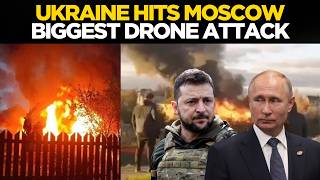 BREAKING LIVE: Ukrainian drones hit Moscow in Biggest Drone Blitz of Year; at least 4 Killed