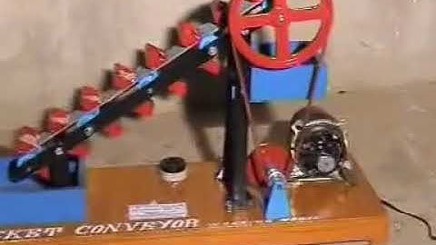 bucket  conveyor model