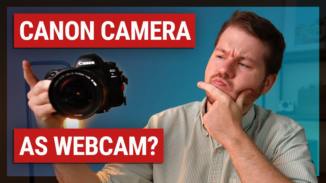 can you use a dslr as a webcam for mac