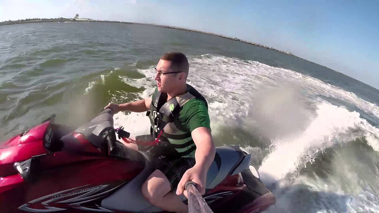Riding some Jetski's in Daytona Beach 2014 YouTube