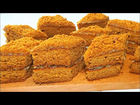 МЕДОВИК ТАЮЩИЙ ВО РТУ! САМЫЙ ВКУСНЫЙ И ПРОСТОЙ РЕЦЕПТ!