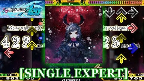 【DDR A20】 Hunny Bunny [SINGLE EXPERT] 譜面確認＋クラップ