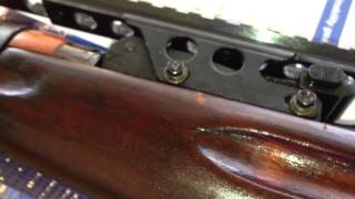 Brass Stacker Mosin Mount Install