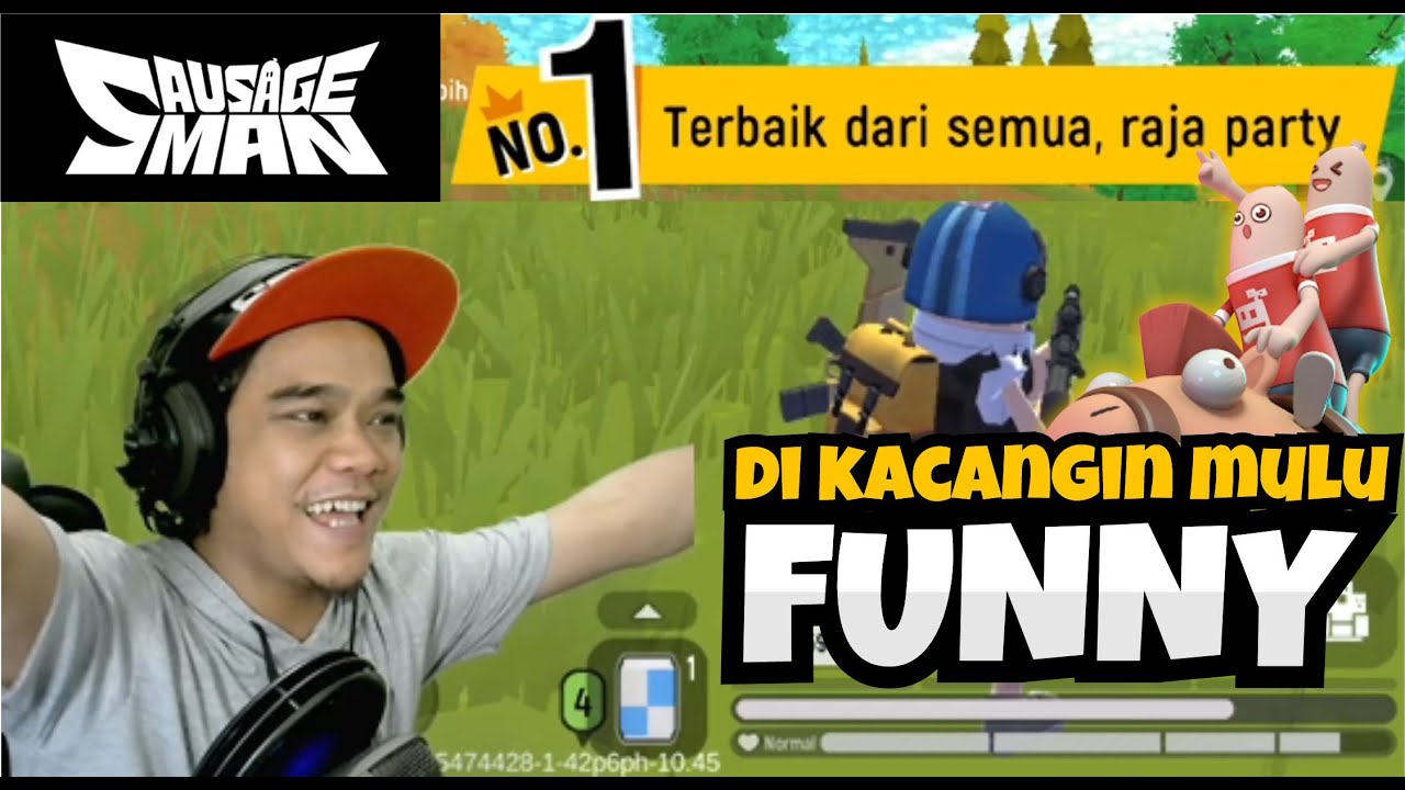 GAME SOSIS VIRAL -   MAIN BARENG TOP GLOBAL BISU || SAUSAGE MAN - FUNNY#1