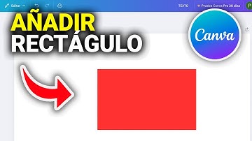Cómo Poner un Rectángulo en Canva en Canva