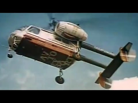 Вертолёт Ка-26 в фильме "Гонщики" (1972) / Kamov Ka-26 helicopter in the film "Racers"(1972)