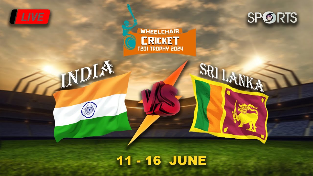 LIVE - India Vs Sri Lanka Wheelchair 3rd T20I Cricket