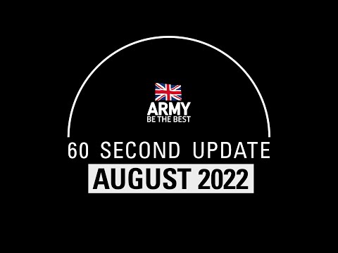 Video 60 Second Update | August | British Army - youtube