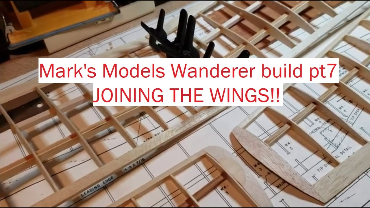 RC Taildraggin! Mark's Models Radio Controlled Wanderer sailplane build pt.7