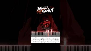 Ninja Kamui Op - Vengeance (Lofi Piano Tutorial + Sheet Music)