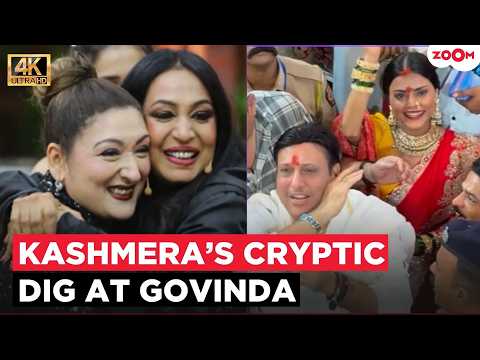 After Govinda-Komal Rani’s Lalbaugcha Raja Visit, Kashmera Shah's CRYPTIC dig goes viral