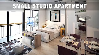 SMALL STUDIO APARTMENT,  4 TIPS FOR DECORATING YOUR HOME by Practical Architecture 861 views 2 months ago 17 minutes