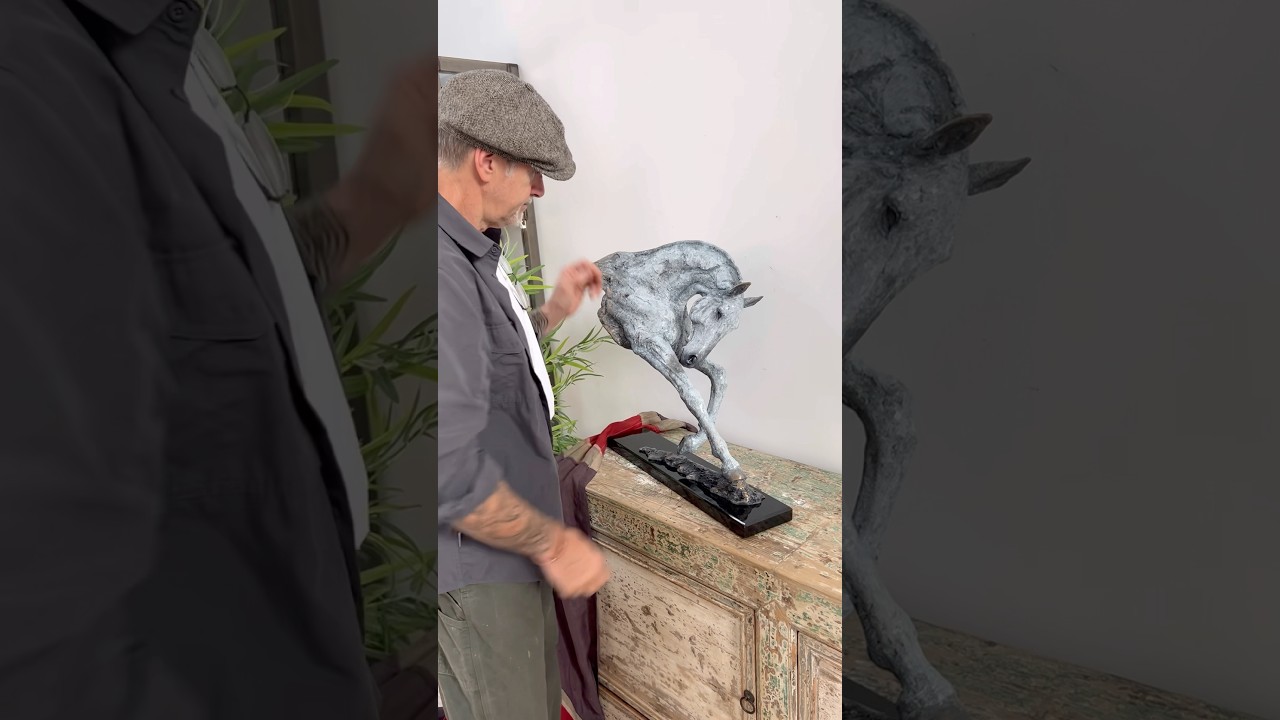 A father son legacy made in to bronze 