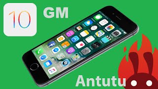 iOS 10 GM (Final Beta) Antutu Benchmark on iPhone 6 screenshot 1