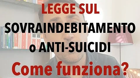 Cosa prevede la legge anti suicidi?