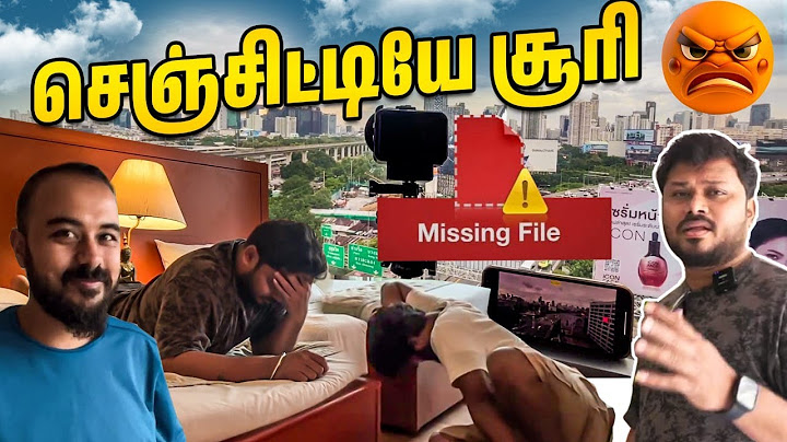 Camera பற்றி தெரிந்த Camera man தேவை📸 | Vj Siddhu Vlogs