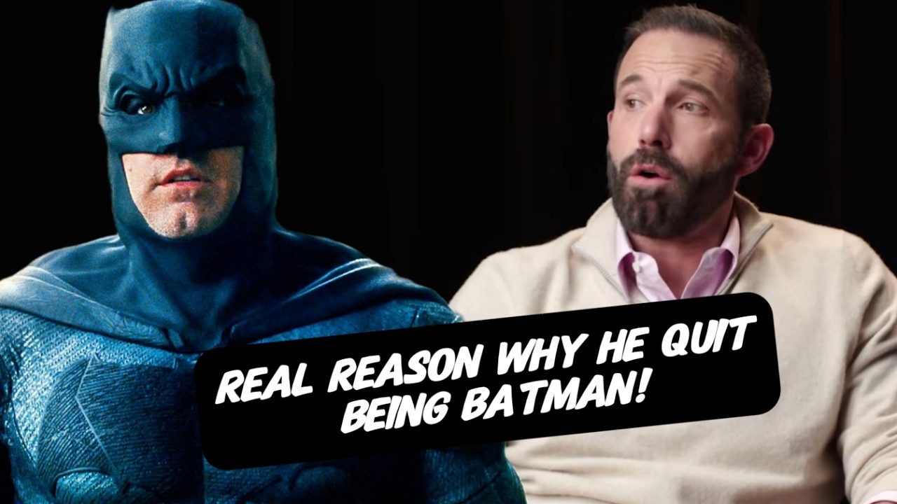 Ben Affleck Reveals the Real Reason He Quit Being Batman — It Was the