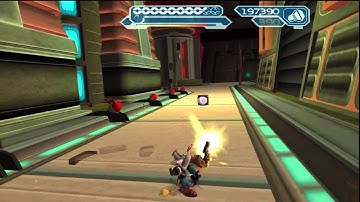 Ratchet & Clank 2 - Planète Snivelak, QG des Thugs : Sauve Angela