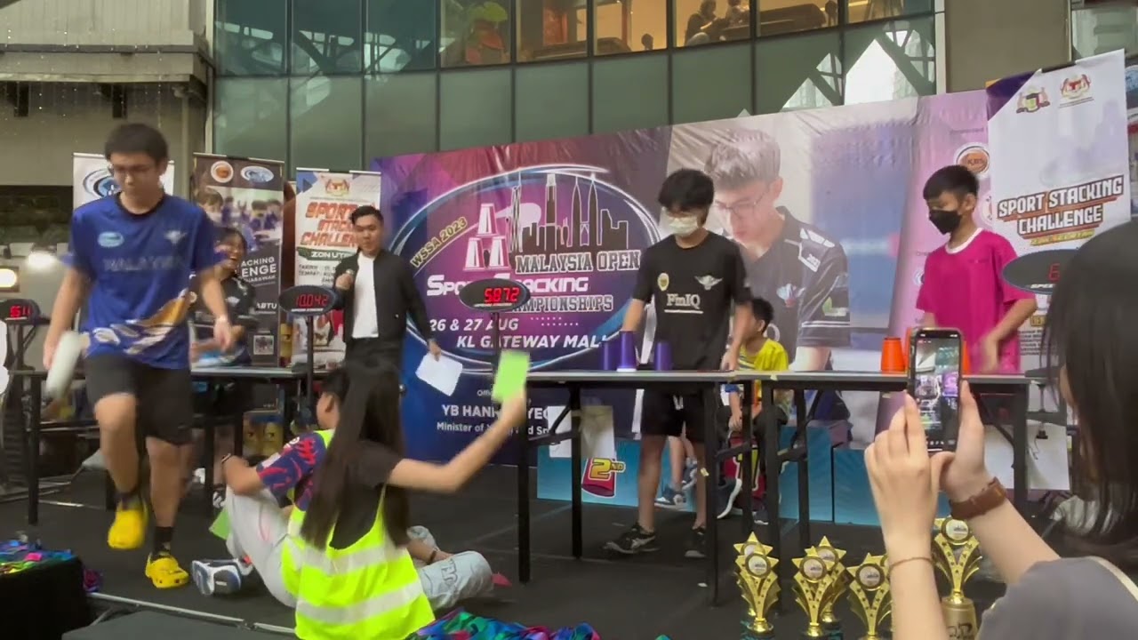 Stack Out Challenge : Malaysia Open Sport Stacking Championships 2023