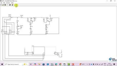 PLANNER MACHINE CONTROL CIRCUIT
