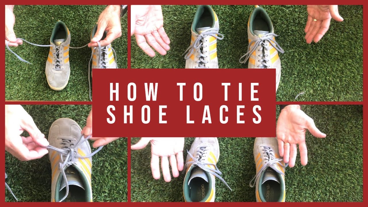How To Tie Shoe Laces Easy - YouTube