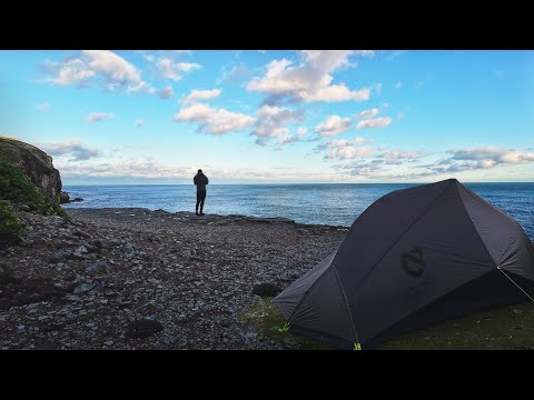 Wild Camping on The Dancing Ledge, Jurassic Coast UK, Dorset
