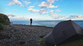 Wild Camping on The Dancing Ledge, Jurassic Coast UK, Dorset
