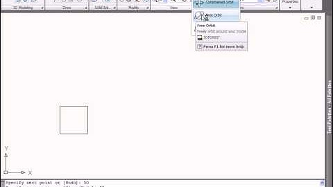 Part 1 - 3D AutoCAD 2009 Modelling
